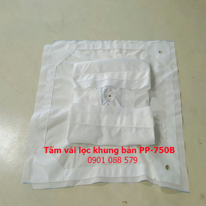 Tấm vải lọc khung bản PP - 750B