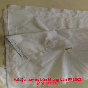 Vải lọc máy ép bùn khung bản PP1362