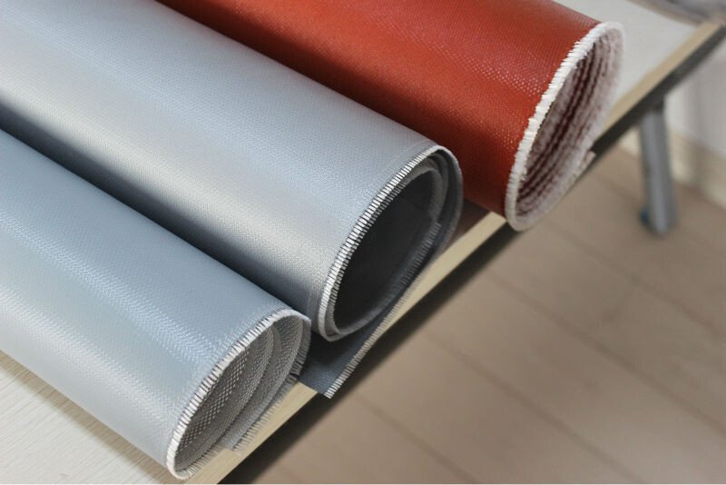 vải thủy tinh phủ silicone