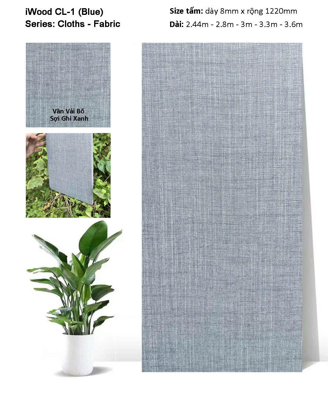 TẤM ỐP VÂN VẢI CL THAN TRE ĐA NĂNG CAO CẤP TẠI HỒ CHÍ MINH