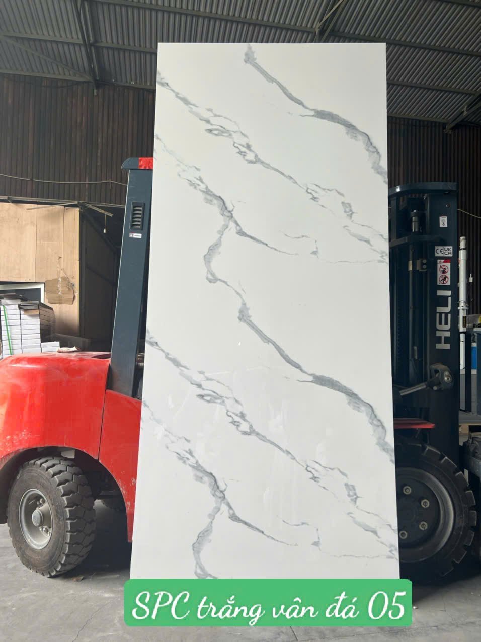 HT-OPSPC Tấm ốp nhựa SPC trong nhà & LAM SÓNG CÙNG MÀU