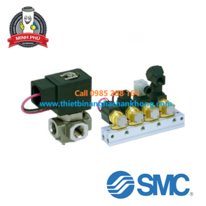 VAN ĐIỆN TỪ 2 CỔNG SMC DÙNG CHO KHÔNG KHÍ SERIES VCH41/42