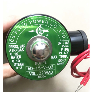 Van điện từ AD-15/220V, Code: 008-01005-02 (Model: AD-15-V-C2)