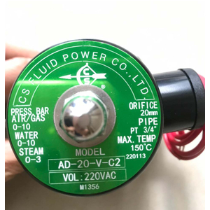 Van điện từ AD-20, Code: 008-01006-02 (Model: AD-20-V-C2)