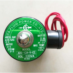 Van điện từ ADS-12A, Code: 008-01007-01 (Model: ADS-12A-V-C2)