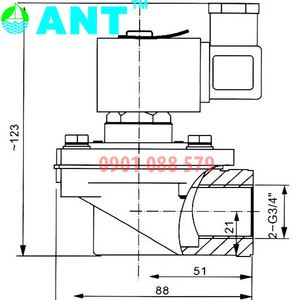 VAN GIŨ BỤI ANT-A-20G (SCG353G043)