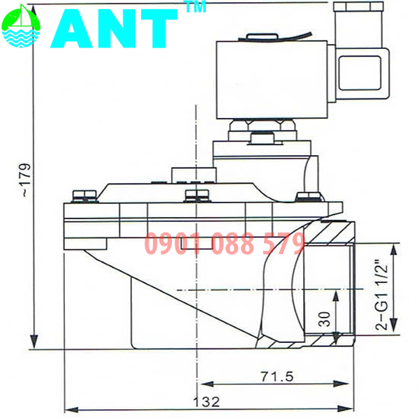 THÔNG SỐ VAN GIŨ BỤI ANT-A-40SG (SCG353G047)