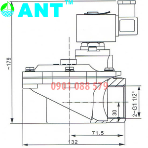 VAN GIŨ BỤI ANT-A-40SG (SCG353G047)