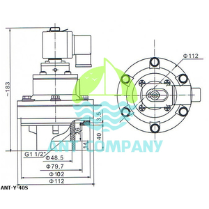 Van giũ bụi ANT-Y-40S
