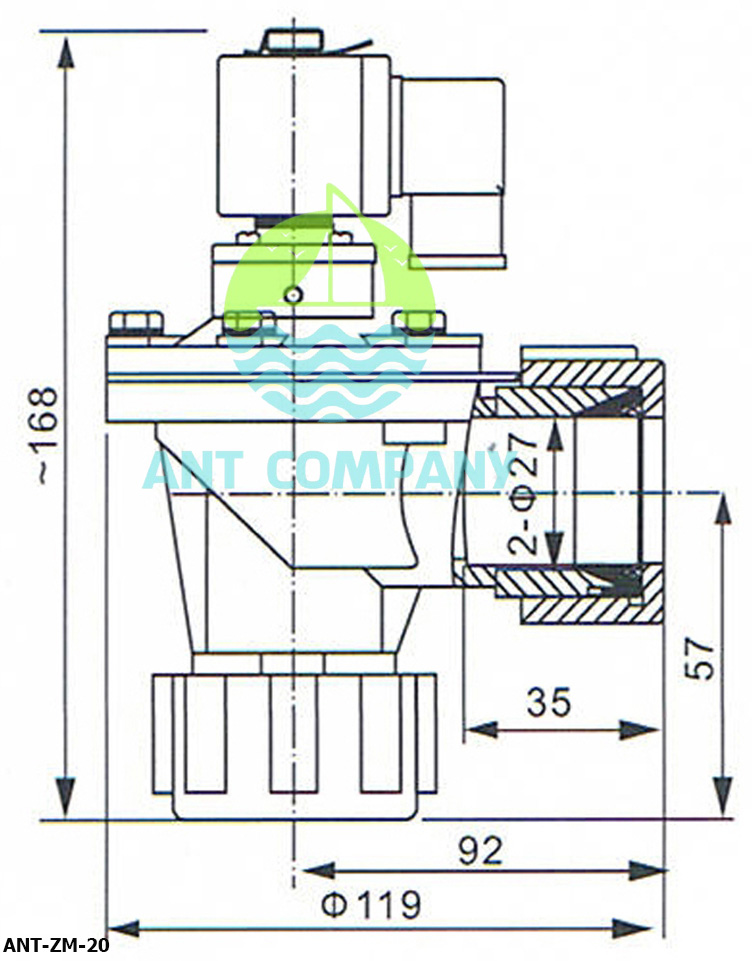 Van giũ bụi ANT-ZM-20