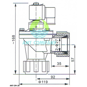 Van giũ bụi ANT-ZM-20