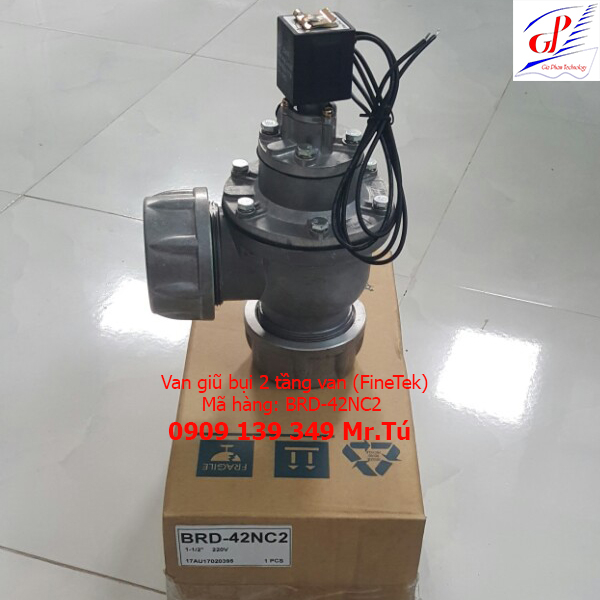 Van giũ bụi BRD-42NC2 (FineTek) 2 tâng van khớp nối nhanh