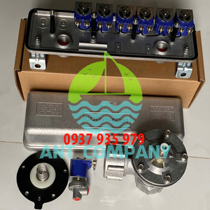 Van giũ bụi đầu khí nén, hộp chứa cuộn coil và phụ kiện thay thế