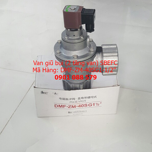 Van giũ bụi SBFEC DMF-ZM-40SG1 1/2 (2 tầng van) loại khớp nối nhanh