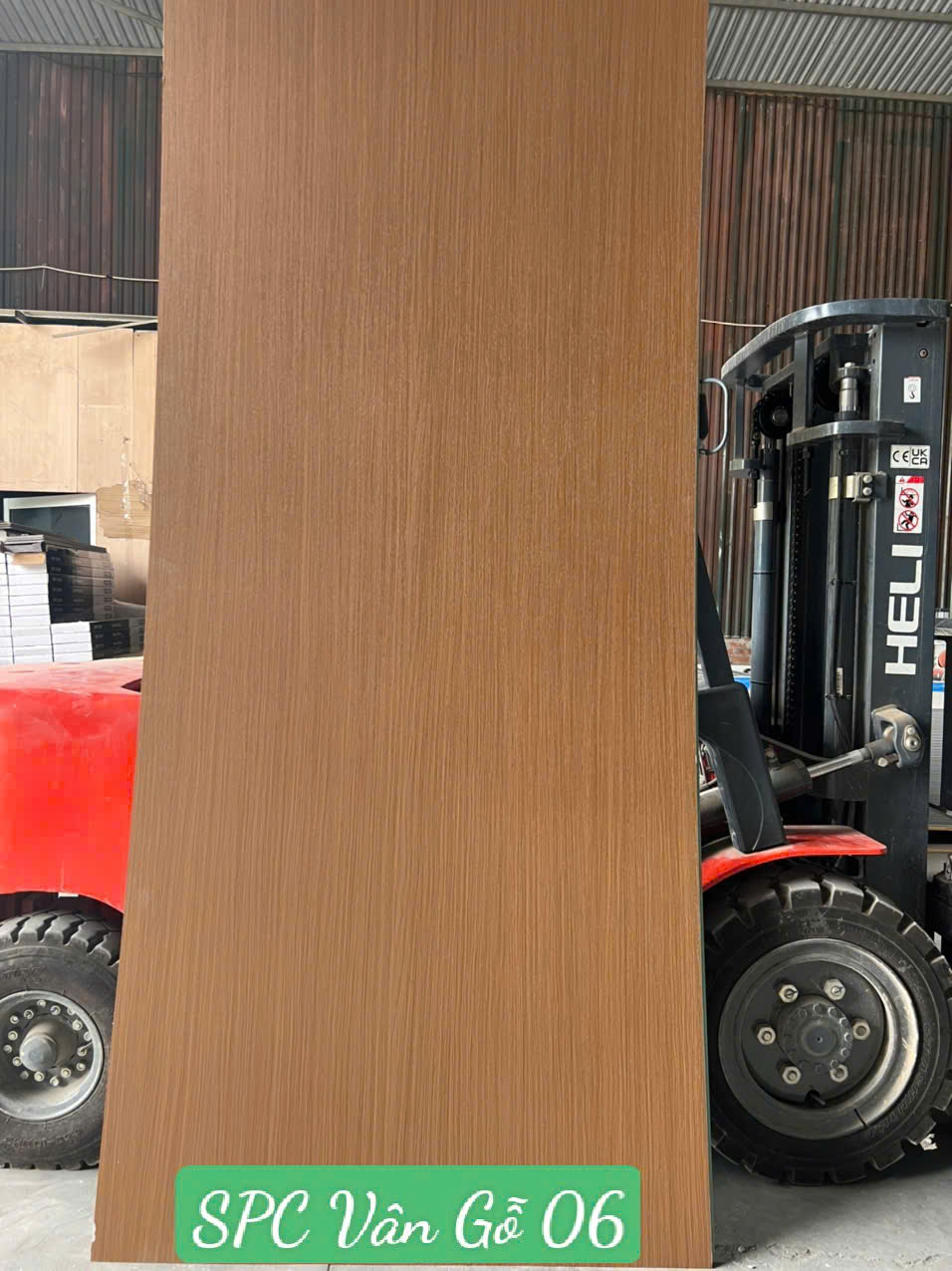 HT-OPSPC Tấm ốp nhựa SPC trong nhà & LAM SÓNG CÙNG MÀU