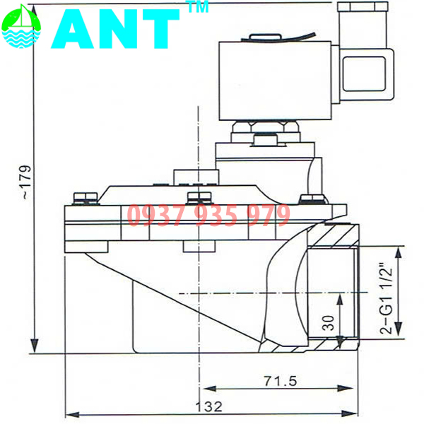 THÔNG SỐ VAN RŨ BỤI ANT-A-40SG (SCG353G047)
