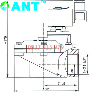 VAN RŨ BỤI ANT-A-40SG (SCG353G047)
