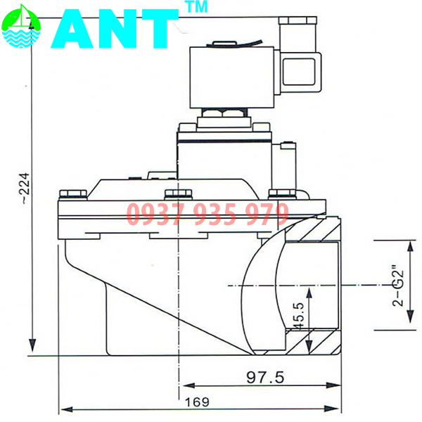 THỐNG SỐ VAN RŨ BỤI ANT-A-50SG (SCG353G050)