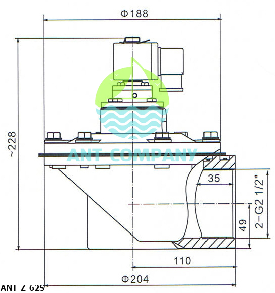 VAN RŨ BỤI ANT-Z-62S