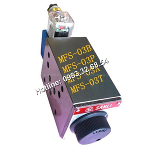 Van tiết lưu điều chỉnh lưu lượng dầu SANLI MFS-03T