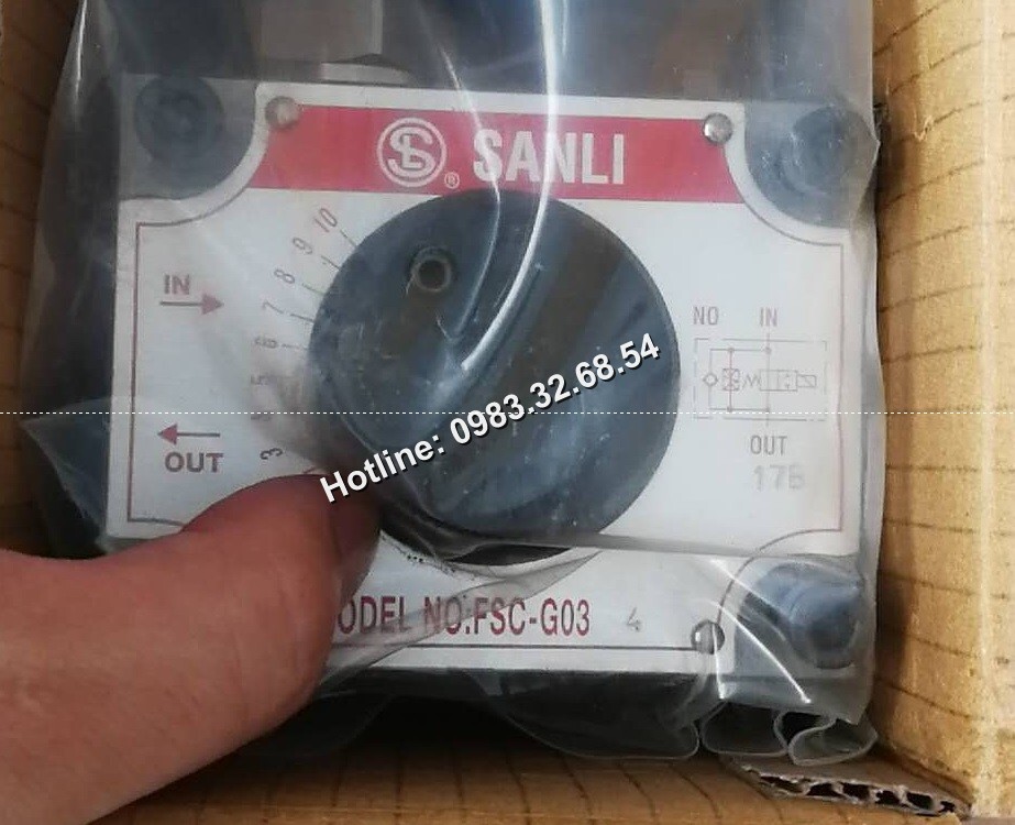 Van tiết lưu SANLI FKC-G03