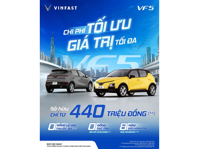 VF 5 - CHI PHÍ TỐI ƯU, GIÁ TRỊ TỐI ĐA