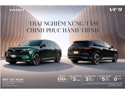 VF 9 - TRẢI NGHIỆM XỨNG TẦM, CHINH PHỤC HÀNH TRÌNH