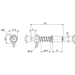 Đầu nối VFIL1-S-20-P12 Eins