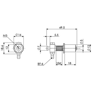 Đầu nối VFIL2-SS-10-P12 Eins
