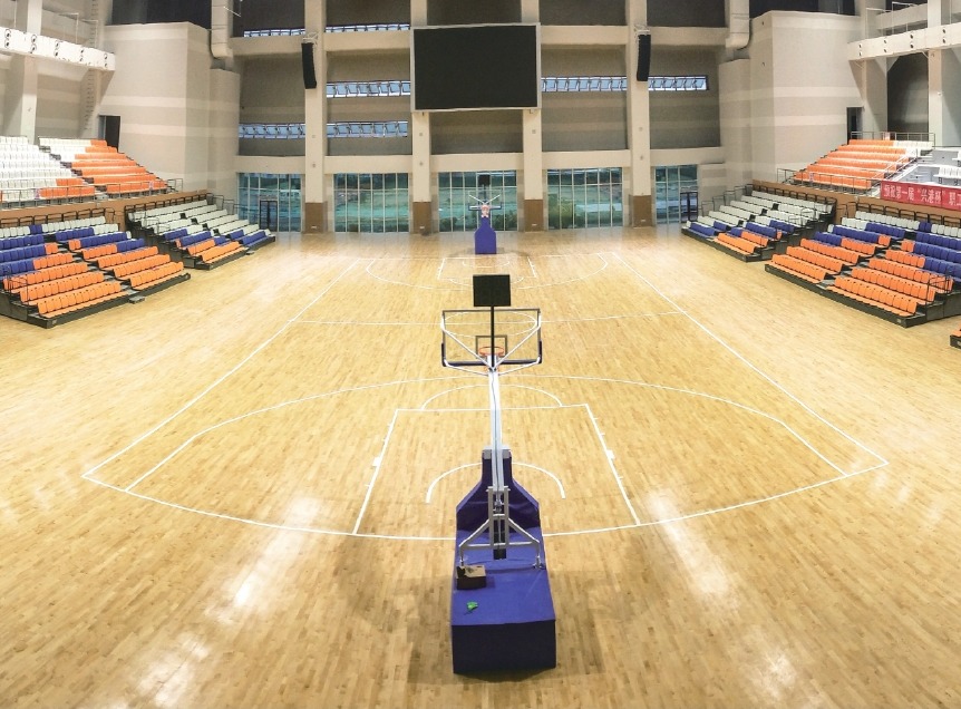 Thảm Vinyl thể thao vân gỗ PTN-MAGIC607