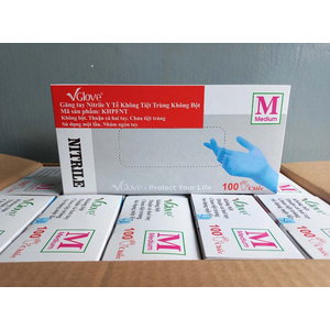 Găng tay y tế nitrile không bột VGlove