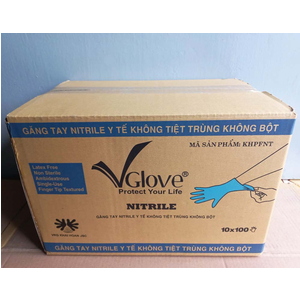 Găng tay y tế nitrile không bột VGlove