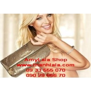 Ví cầm tay Victoria's Secret kim sa quý phái - 0902966670 - 0933555070