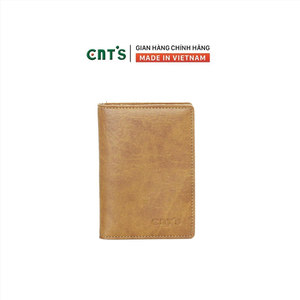 Ví da đựng passport hộ chiếu du lịch CNT VN18 sang trọng Bò Lợt