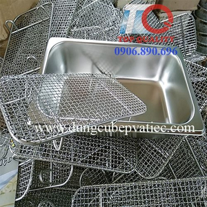 Vỉ inox ráo nước-dầu
