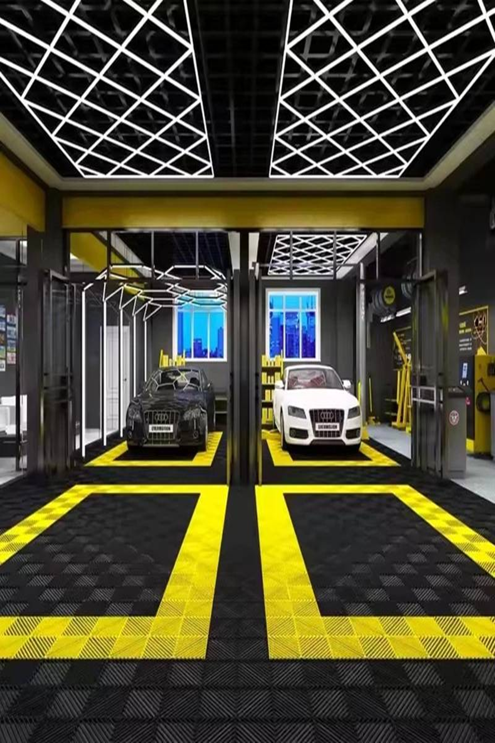 Vỉ nhựa chống trơn chịu lực LY-GARA20 HNO