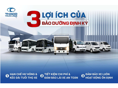 VÌ SAO BẢO DƯỠNG ĐỊNH KỲ LÀ YẾU TỐ QUAN TRỌNG ĐỐI VỚI XE TẢI, XE BUS?