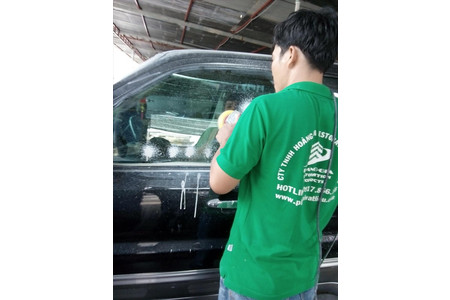 Video phục hồi kính xe lóa, trầy xước kính lái kính hông