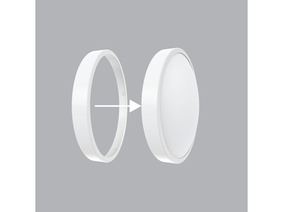 Viền LED Ốp Trần màu trắng