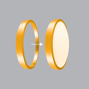 Viền LED Ốp Trần màu Vàng