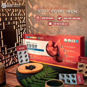 VIÊN UỐNG BỔ MÁU VITAL ROYAL IRON 120 VIÊN