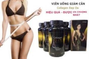 Viên uống giảm cân Collagen Slim 38 viên