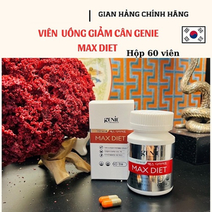 Viên Uống Hỗ Trợ Giảm Cân Genie Max Diet Hàn Quốc 60 Viên