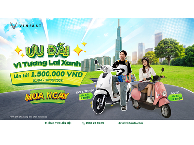 VINFAST CHÍNH THỨC PHÁT ĐỘNG CHIẾN DỊCH ĐỒNG HÀNH CÙNG THẾ HỆ TRẺ - HƯỞNG ỨNG PHONG TRÀO “VÌ TƯƠNG LAI XANH”