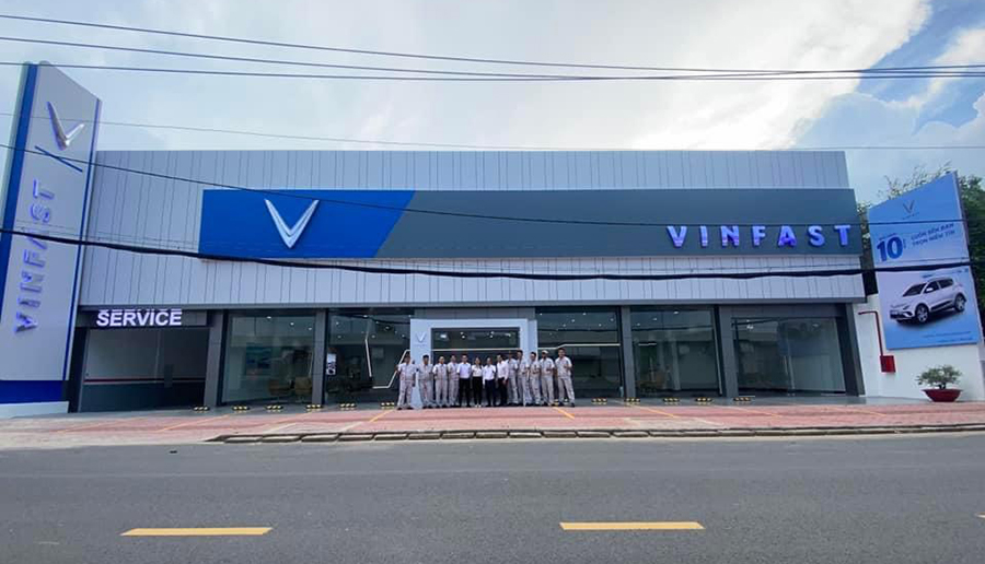 Showroom VinFast Đông Sài Gòn tọa lạc tại TP Thủ Đức