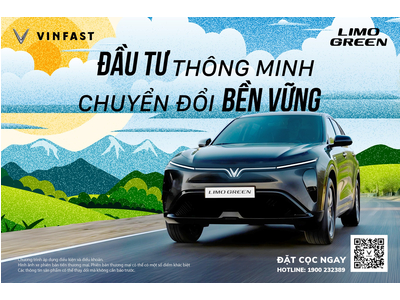 VINFAST LONG BIÊN KHUYẾN MẠI KHỦNG CHO DÒNG XE VINFAST LIMO GREEN TRONG THÁNG 7