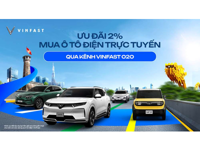 VinFast O2O: Hành Trình Tiên Phong, Ưu Đãi Đột Phá - Nâng Tầm Trải Nghiệm Khi Mua Xe Điện Trực Tuyến