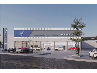 Vinfast Quận 12 Khai Trương | Chuẩn bị chào đón showroom 3s Vinfast Quận 12