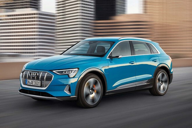 E-tron đánh dấu bước lấn sân sang lĩnh vực xe điện của Audi.