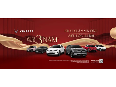 VinFast tặng quà “khủng” – lên tới 3 năm sạc pin miễn phí cho khách hàng